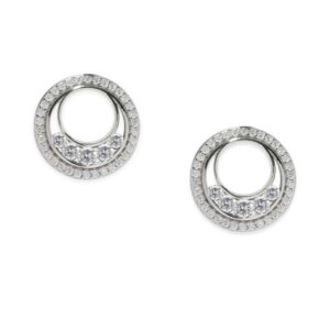 Orecchini in Argento 925‰+Rh, C.Z